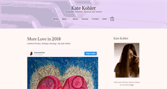 Desktop Screenshot of katekohler.com